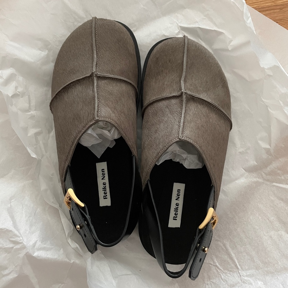Reike Nen Farmers Slippers Brand New Size 6.5